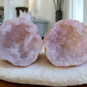 Broken Moroccan Quartz Geode | Stunning Natural Piece - Perfect Educational Gift for Kids and School Activities